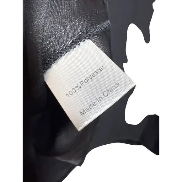 NWT Tuckernuck Hollis Blouse in Black Sz. M - Picture 6 of 6